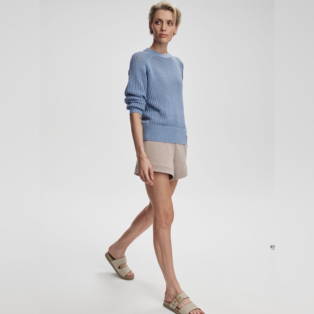 VARLEY CLAY KNIT SWEATER in blue - Picture 5 of 9